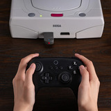 8BitDo Retro Receiver for SEGA Saturn bluetooth adapter Zwart, Bluetooth LE