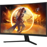 AOC CQ32G4VE 31.5" curved gaming monitor Zwart, 2x HDMI, DisplayPort, 180 Hz