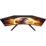 AOC CQ32G4VE 31.5" curved gaming monitor Zwart, 2x HDMI, DisplayPort, 180 Hz