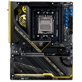 ASRock X870E Taichi OCF socket AM5 moederbord Zwart/geel, RAID, 5 Gb-LAN, Wi-Fi 7, BT 5.4, Sound, ATX
