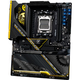 ASRock X870E Taichi OCF socket AM5 moederbord Zwart/geel, RAID, 5 Gb-LAN, Wi-Fi 7, BT 5.4, Sound, ATX