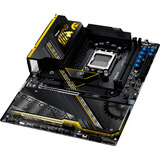 ASRock X870E Taichi OCF socket AM5 moederbord Zwart/geel, RAID, 5 Gb-LAN, Wi-Fi 7, BT 5.4, Sound, ATX