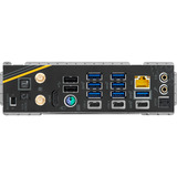 ASRock X870E Taichi OCF socket AM5 moederbord Zwart/geel, RAID, 5 Gb-LAN, Wi-Fi 7, BT 5.4, Sound, ATX