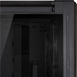 ASUS ProArt PA602 Wood Edition - Tempered Glass Panel big tower behuizing Zwart | 4x USB-A | 1x USB-C | Tempered Glass
