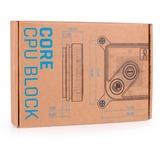 Alphacool Core 1 Aurora Silver cpu-koeler Zilver, aRGB
