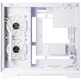 Chieftec Visio GM-30W-TG-OP midi tower behuizing Wit | 2x USB-A | 1x USB-C | RGB | Window