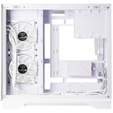 Chieftec Visio midi tower behuizing Wit | 2x USB-A | 1x USB-C | RGB | Tempered Glass