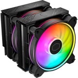 Cooler Master Hyper 622 Halo Black cpu-koeler Zwart, 4-pin PWM fan-connector