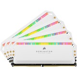 Corsair 32 GB DDR4-4000 Quad-Kit werkgeheugen Wit, CMT32GX4M4K4000C19W, Dominator Platinum RGB, XMP 2.0