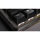 Corsair K70 CORE TKL WIRELESS RGB mechanisch gaming toetsenbord Zwart, US lay-out (QWERTY), Corsair MLX Red v2, 80% (TKL)	, RGB, ABS Double shot, Hot-swap, 2,4 GHz / Bluetooth / USB