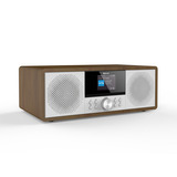 Denver MIR-270DW Internetradio Houtkleur, FM, DAB+, Bluetooth, WiFi