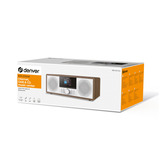Denver MIR-270DW Internetradio Houtkleur, FM, DAB+, Bluetooth, WiFi