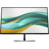 HP 5 Pro 524pf 23.8" monitor Zwart/zilver, 100 Hz, HDMI, DisplayPort, USB