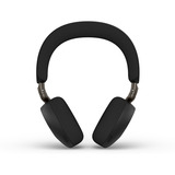 Jabra Evolve3 75 on-ear headset Zwart, Microsoft Teams (MS), Link390 USB-A, Wireless Charger