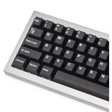 Keychron Cherry Profile Double-Shot PBT Full Keycap-Set - White on Black keycaps Zwart, 219 Stuks, ANSI & UK ISO Layout