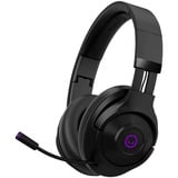 LORGAR Noah 702 over-ear gaming headset Zwart, RGB, Bluetooth 5.3 / 2.4 GHz / 3.5mm