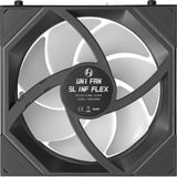 Lian Li UNI FAN SL-INF FLEX Reverse Blade RGB case fan Zwart, 120 x 124 x 28 mm, PWM