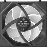 Lian Li UNI FAN SL-INF FLEX Reverse Blade RGB case fan Zwart, 120 x 124 x 28 mm, PWM