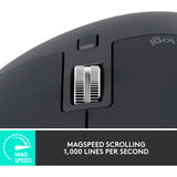 Logitech MX Master 3S muis Grafiet, 200 - 8000 dpi, Bluetooth Low Energy 