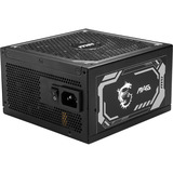 MSI MAG A1250GL PCIE5, 1250W voeding  Zwart, 4x PCIe, 1x 12V-2x6, kabelmanagement