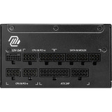 MSI MAG A1250GL PCIE5 modulaire 1250 watt voeding  Zwart, 1x 12V-2x6, 4x PCIe