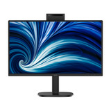 Philips 24B2N3200JH/00 23.8" monitor Zwart, VGA, HDMI, DisplayPort, USB-C, Webcam, 120 Hz
