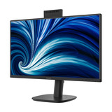 Philips 24B2N3200JH/00 23.8" monitor Zwart, VGA, HDMI, DisplayPort, USB-C, Webcam, 120 Hz
