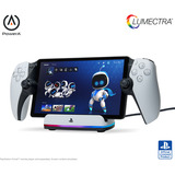 PowerA Oplaadstation voor PlayStation Portal Remote Player met Lumectra Wit/zwart