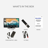Salora 24MBA300 Smart TV, 12V 24" LED Zwart, 3x HDMI, USB-A, WiFi, BT