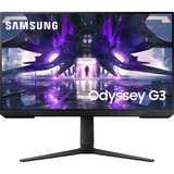 Samsung Odyssey G3 S27AG322NU 27" gaming monitor Zwart, 165 Hz, HDMI, DisplayPort, AMD FreeSync