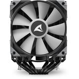 Sharkoon A60 RGB CPU-koeler Zwart, 4-pins PWM fan-connector