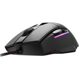 Sharkoon SKILLER SGM35 gaming muis Zwart, 400 - 6400 dpi, RGB leds