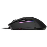 Sharkoon SKILLER SGM35 gaming muis Zwart, 400 - 6400 dpi, RGB leds