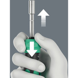 Wera Kraftform Kompakt 28 RA met etui, 6‑delig bitset Zwart/groen