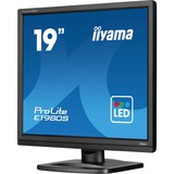 iiyama ProLite E1980S-B1 19" monitor Zwart, 75 Hz, HDMI, DisplayPort