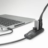ACT Connectivity USB-C hub 3.0, 4 poorts USB-A usb-hub Zwart