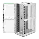 APC NetShelter SX, Networking Rack Enclosure, 42U, 1991H x 750W x 1200D mm server rack Wit/groen, AR3340W2