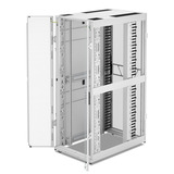 APC NetShelter SX, Networking Rack Enclosure, 42U, 1991H x 750W x 1200D mm server rack Wit/groen, AR3340W2