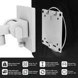 Arozzi Alzare Neo Pro - Gas Spring Monitor Arm - White monitorarm Wit