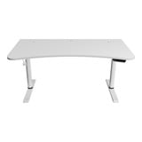 Arozzi Arena Moto Gaming Desk - White Wit