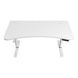 Arozzi Arena Moto Gaming Desk - White Wit