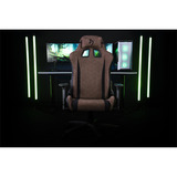 Arozzi Avanti Soft Fabric - Brown gamestoel Bruin