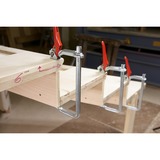 BESSEY classiX GSH25 lijmklem Zilver/rood, 250 / 120