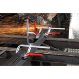 BESSEY classiX GSH25 lijmklem Zilver/rood, 250 / 120