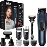 Braun All-in-one Multigroomer 7 MGK7330 tondeuse Donkerblauw/zwart