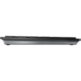 CHERRY DW 9500 SLIM draadloze desktopset Zwart, EU lay-out (QWERTY), Scissor switches, 100%, 3.000 dpi, 2.4 Ghz / Bluetooth 4.2