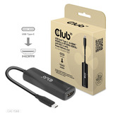 Club 3D USB-C naar HDMI 2.1+ PD 3.0 100 Watt adapter Zwart