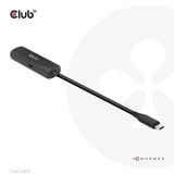 Club 3D USB-C naar HDMI 2.1+ PD 3.0 100 Watt adapter Zwart