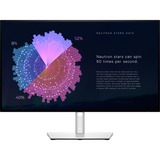 Dell UltraSharp U2722DE 27" Monitor Zilver, HDMI, 2x DisplayPort, 4x USB-A 3.2 (10 Gbit/s), 3x USB-C 3.2 (10 Gbit/s)