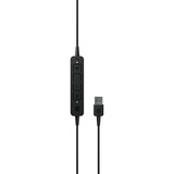 EPOS ADAPT 160T USB II over-ear headset Zwart